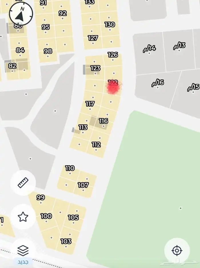 للبيع ارض بمخطط التسامح 613 مساحتها 724 متر مربع 3