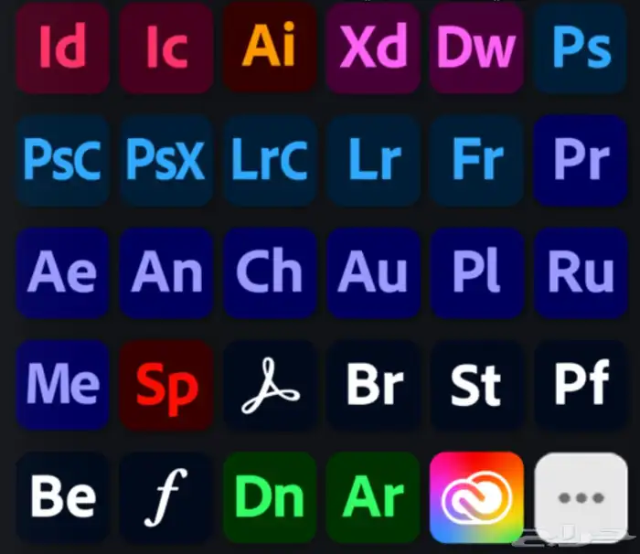 ادوبي كرييتف كلاود ( 1 اشهر ) Adobe Creative Cloud 1 Month 1