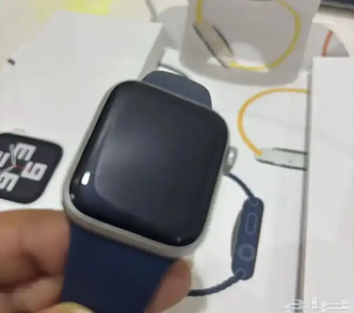 ساعة ابل الجيل الثاني اس اي SE مقاس 40 لون فضي GPS 3