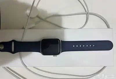 ساعة ابل الجيل الثاني اس اي SE مقاس 40 لون فضي GPS index