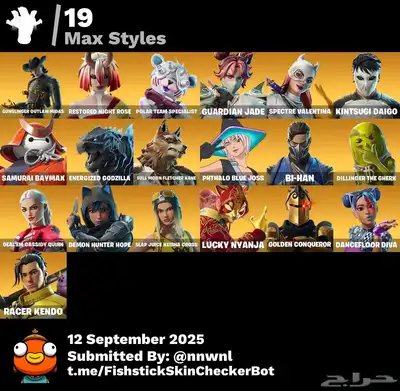 حساب فورت فيه كامي وتشن لي index