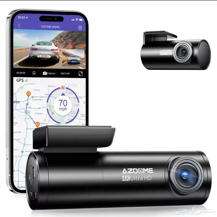 داش كام ازدوم Azdome m300s امامي وخلفي 0
