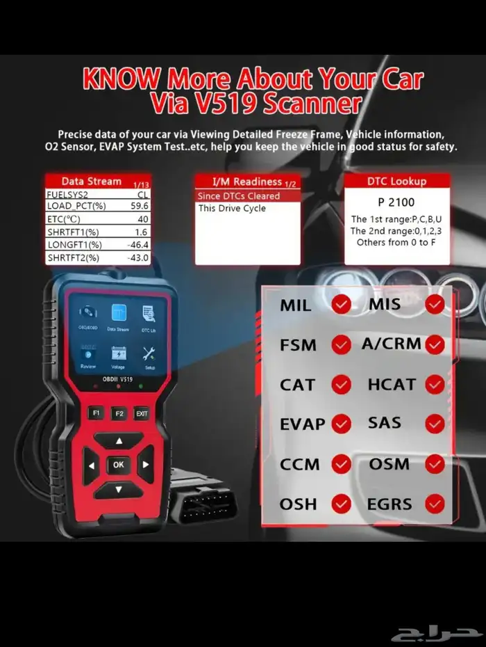 جهاز كشف الاعطال للسيارات 6