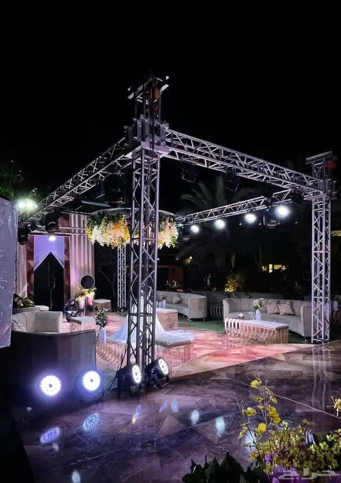 تراس مسارح شاشات اضاءة تصوير عروض اليوم الوطني 95 12