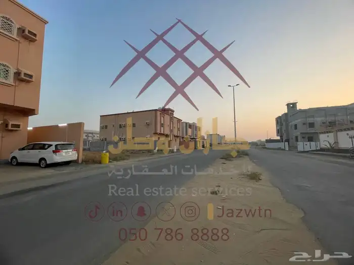 قطعة رقم 375 في مخطط 105 حي محلية بمدينة جيزان 2