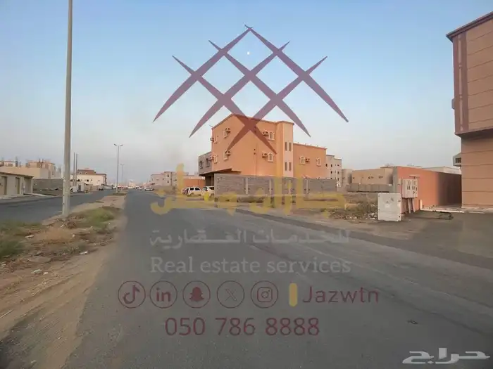 قطعة رقم 375 في مخطط 105 حي محلية بمدينة جيزان 1