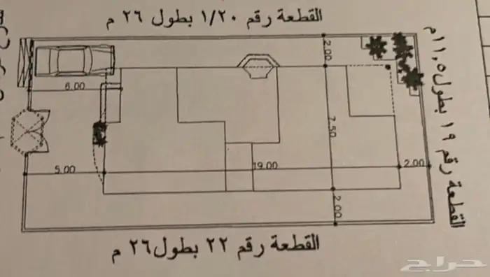 ارض مميزه 299 متر حي الحزم الرياض فرصه 0