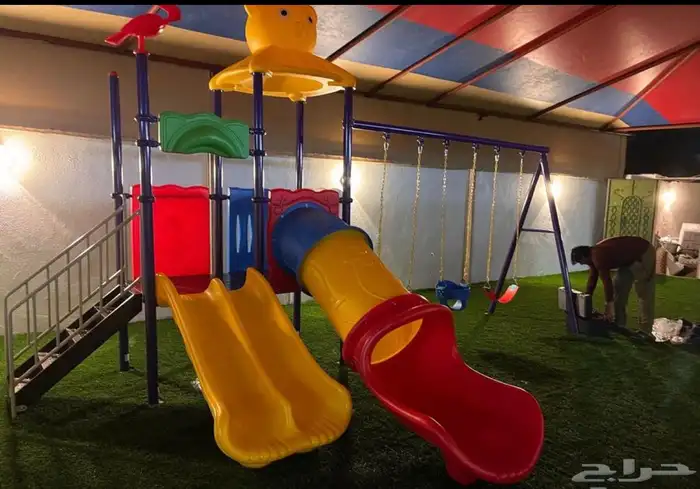 مجموعة ألعاب أطفال خارجية خارجيه متعددة المراكز 5