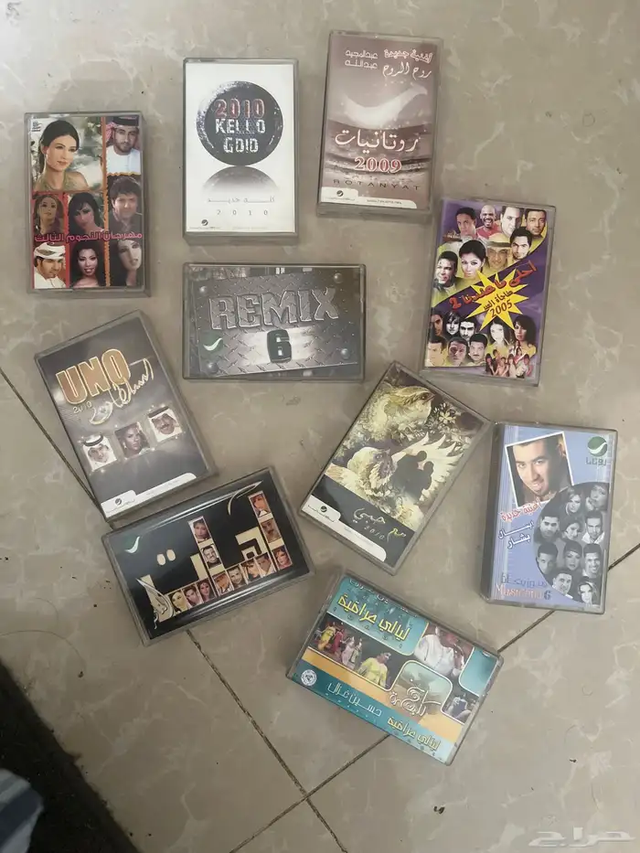 كست وسيدي CDأشرطة فنانين سعوديين وعرب نسخ اصلية 12