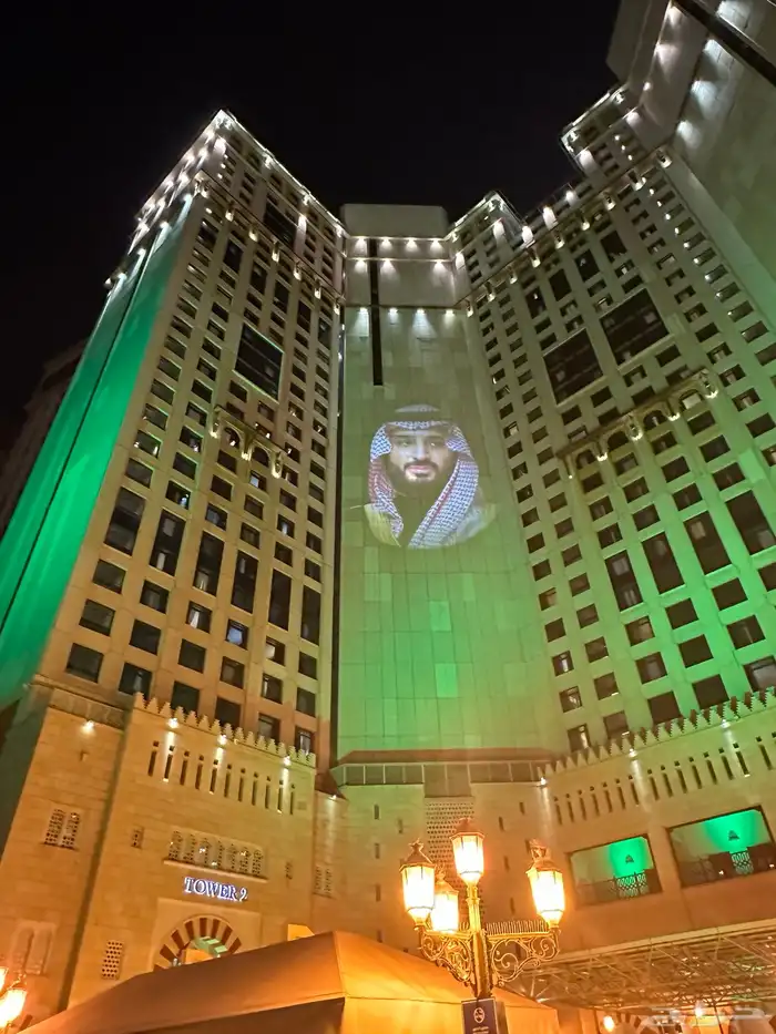 اليوم الوطني اضاءات ليازر كشافات لون اخضر مسارح صوتيات 26
