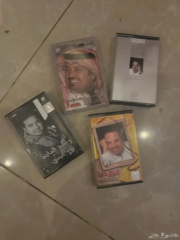 كست وسيدي CDأشرطة فنانين سعوديين وعرب نسخ اصلية 34