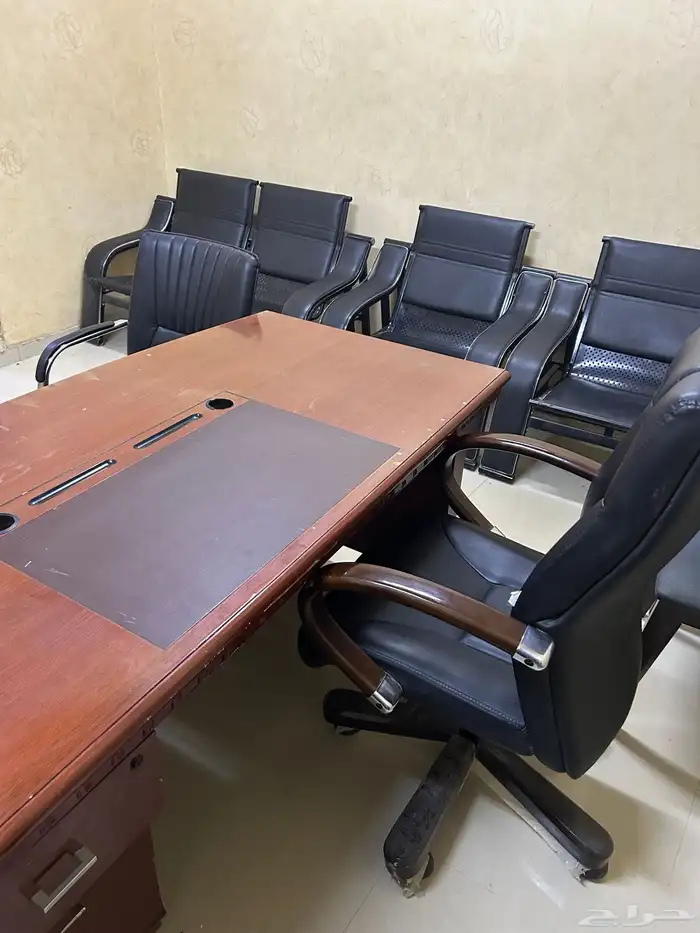 مكتب كرسي دوار 5 كراسي قماش كومودينو كراسي انتظار جلد 9