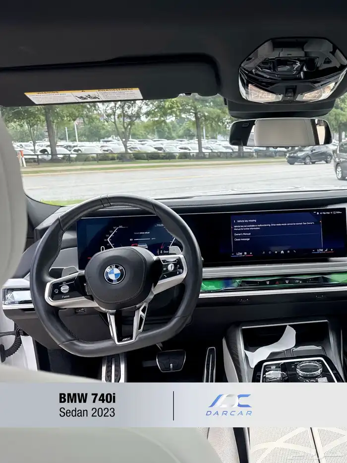 BMW 740i Sedan 2024 8