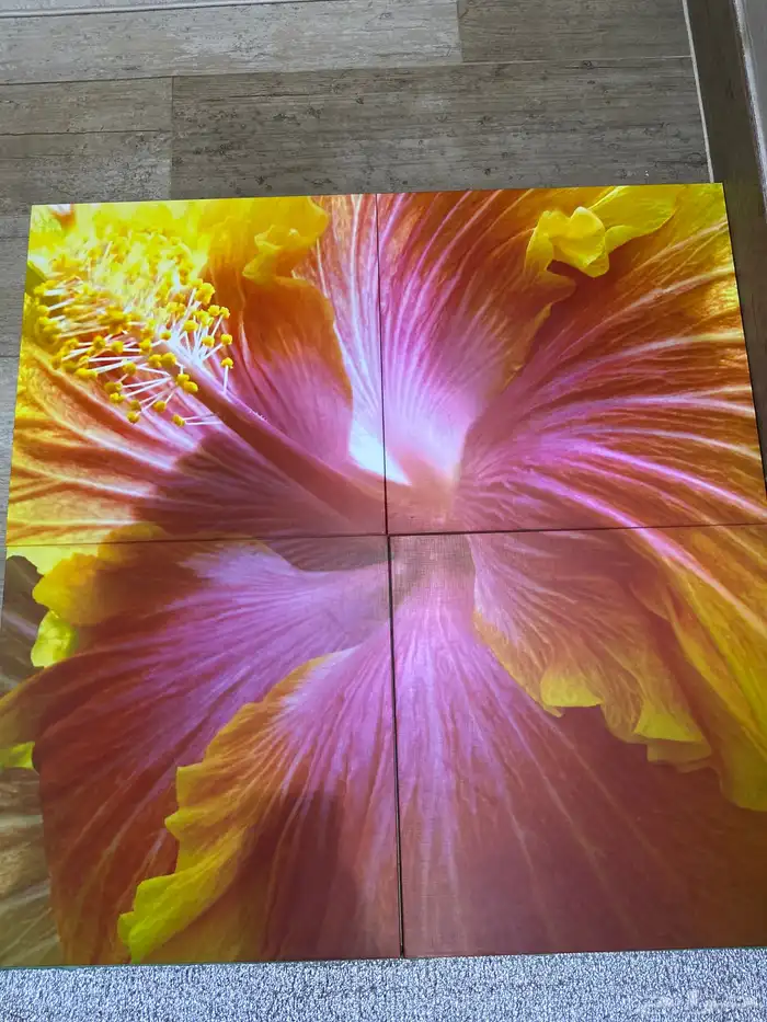 لوحه ورده اربع قطعه جوده ممتازه 1