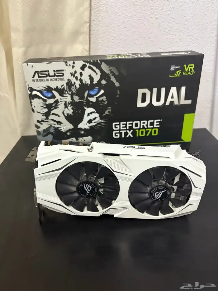 كرت شاشة GTX 1070 مع مزود طاقة 700 w 0