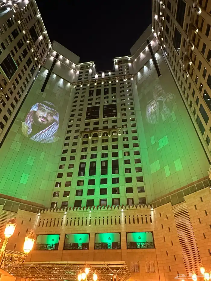 اليوم الوطني اضاءات ليازر كشافات لون اخضر مسارح صوتيات 29