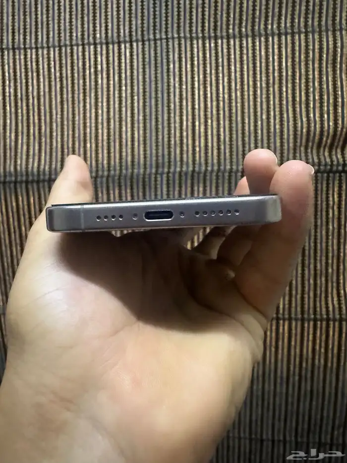 ايفون 15 بروماكس مساحه 256 بطاريه 91 4