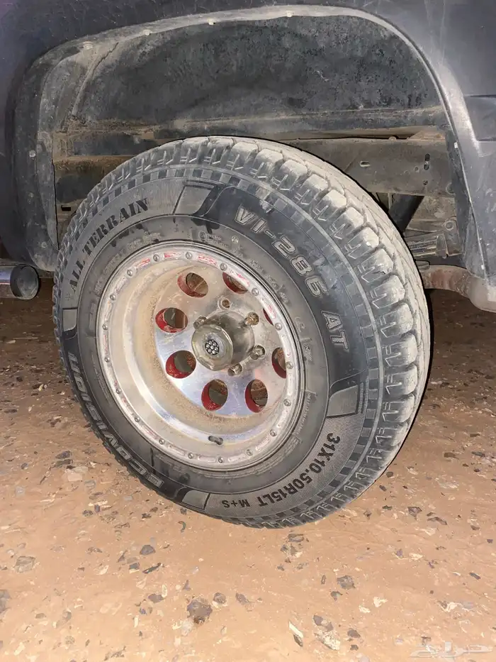 ثلاث كفرات جمس بدون جنط مقاس الجنط 15 0
