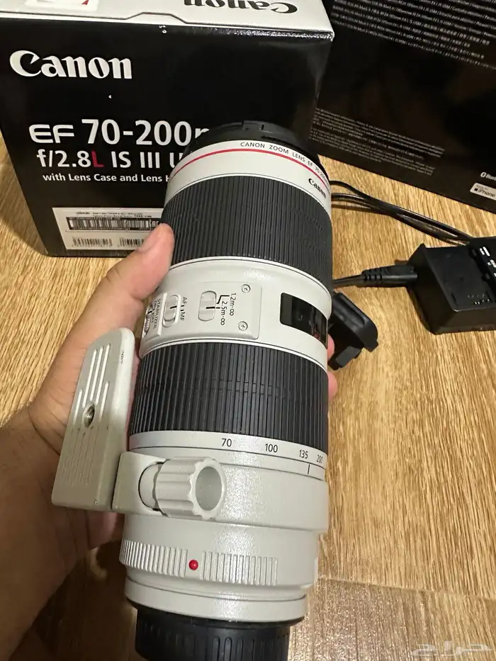 كاميرا كانون   R6 ii   مع 3 عدسات وفلاش 2