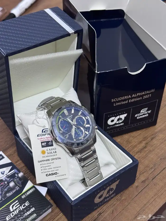 New Original Edifice F1 Alphatauri special edition Watch 0