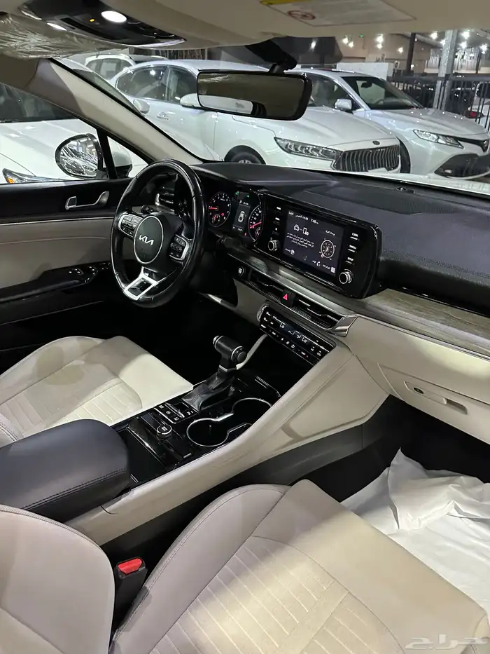 كيا K5 2022 نص فل وكالة مشروط 30
