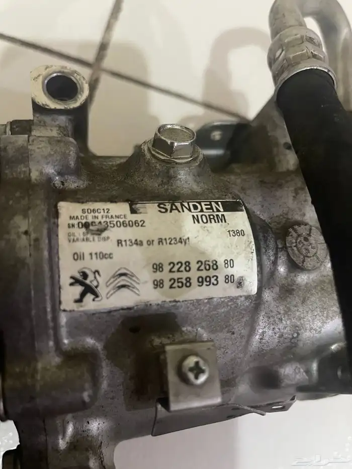 بيجو 508 كمبروسر اصلى يعمل بكفاءه عاليه 1