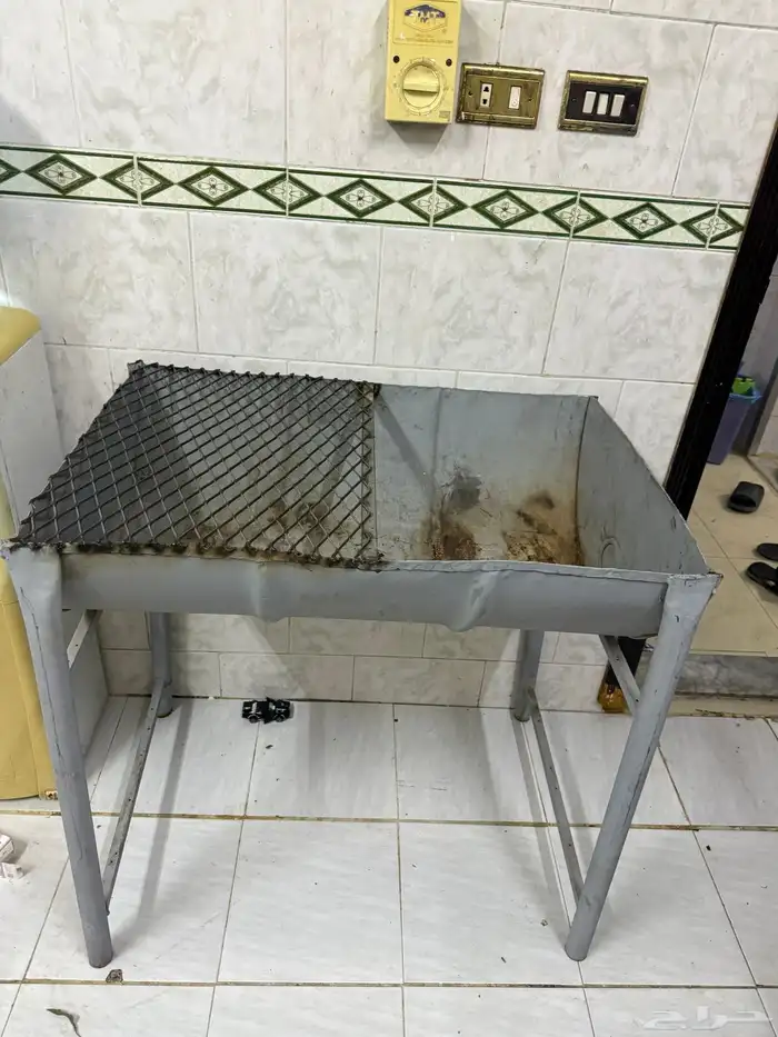 قاعدة حديد للشاي جمر 0