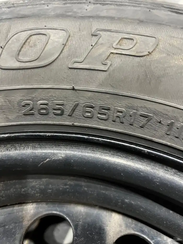 جنوط هايلكس 17 تركب للمدبله والفورتشنر والجيوب 1