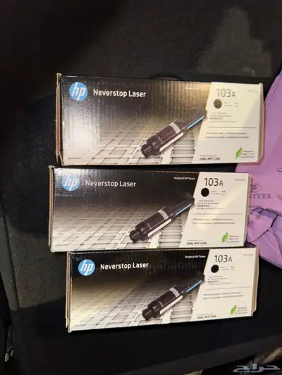 حبر طابعة HP جديد 0