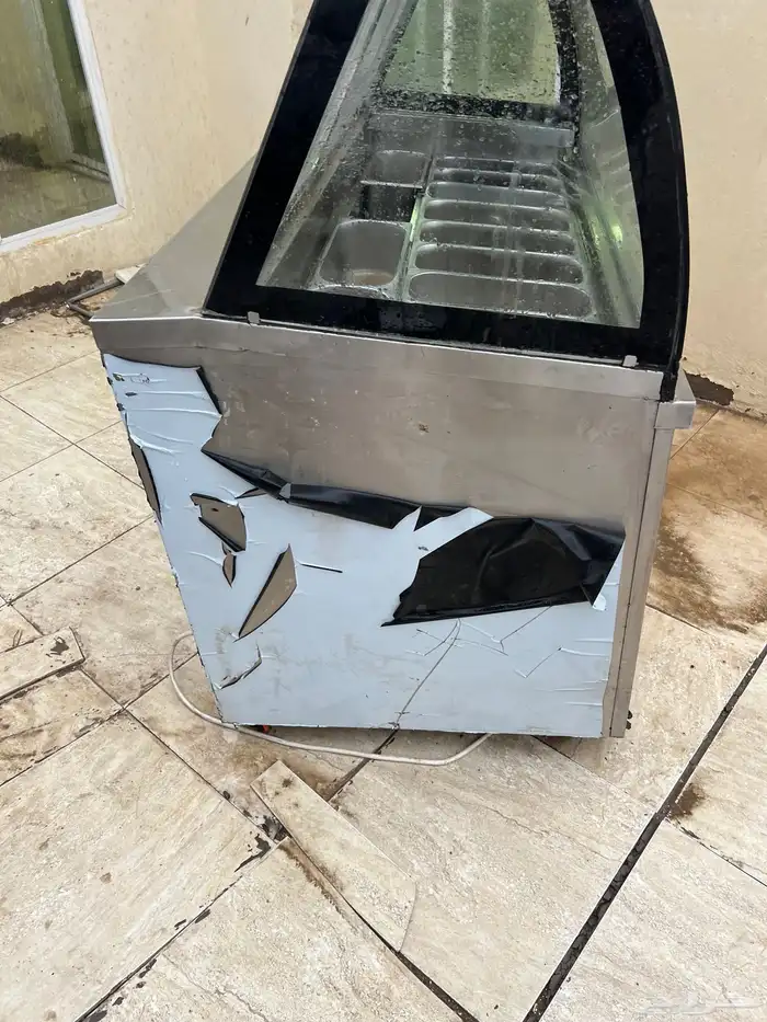 ثلاجة عرض ايسكريم وفريزر ايسكريم 2