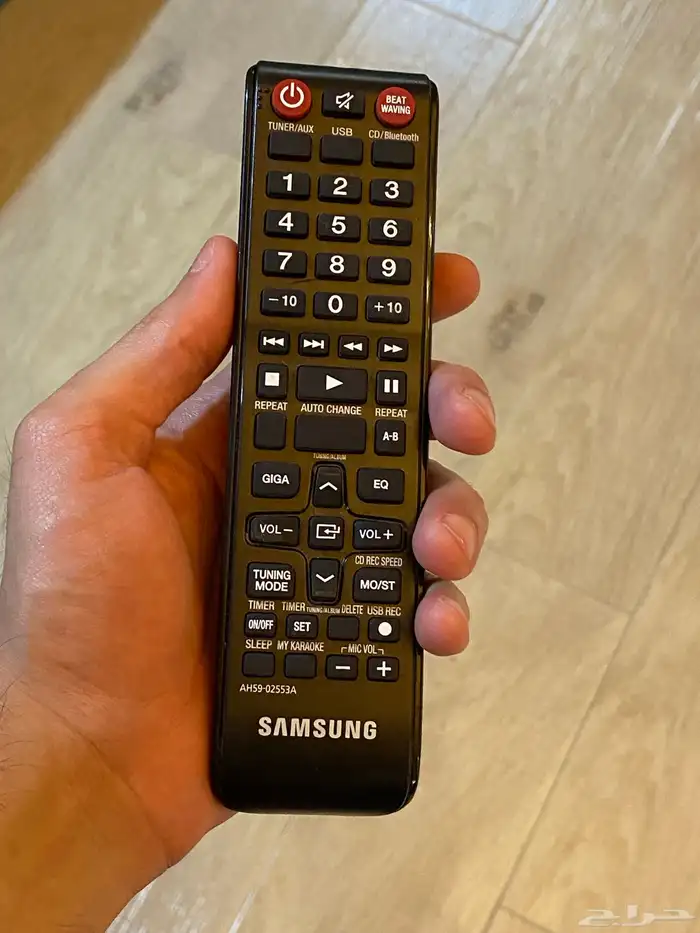 ستريو سامسونق نظام صوتي مسجل سي دي بلوتوث يو اس بي 5