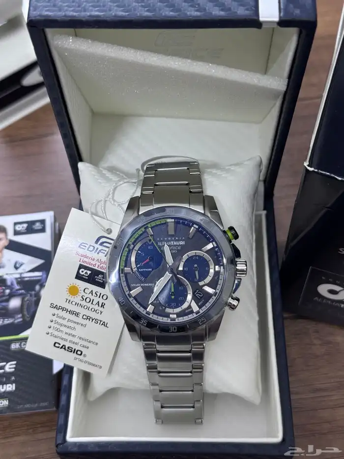 New Original Edifice F1 Alphatauri special edition Watch 5