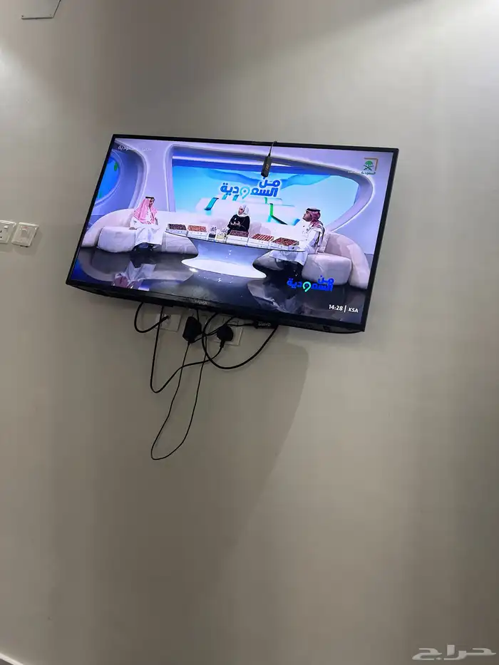 شاشه بلازما بس الصوت واطي والريموت مافيه 0