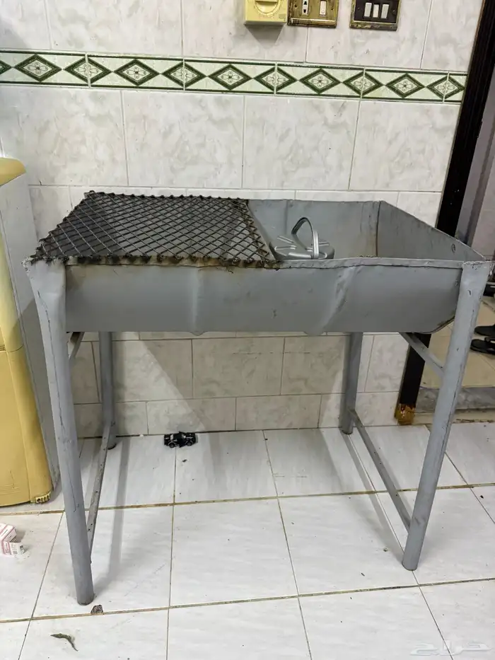 قاعدة حديد للشاي جمر 2