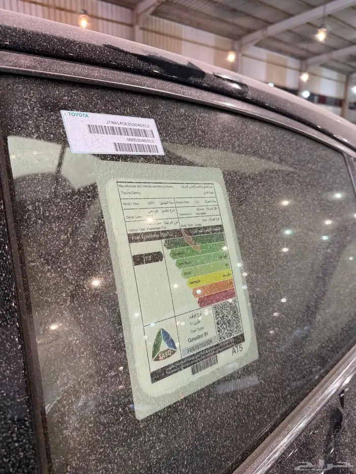 كامري E استاندر 2025 اسود اصفار 3