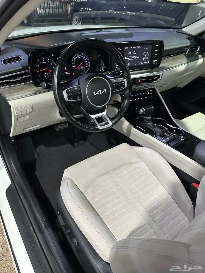 كيا K5 2022 نص فل وكالة مشروط 35