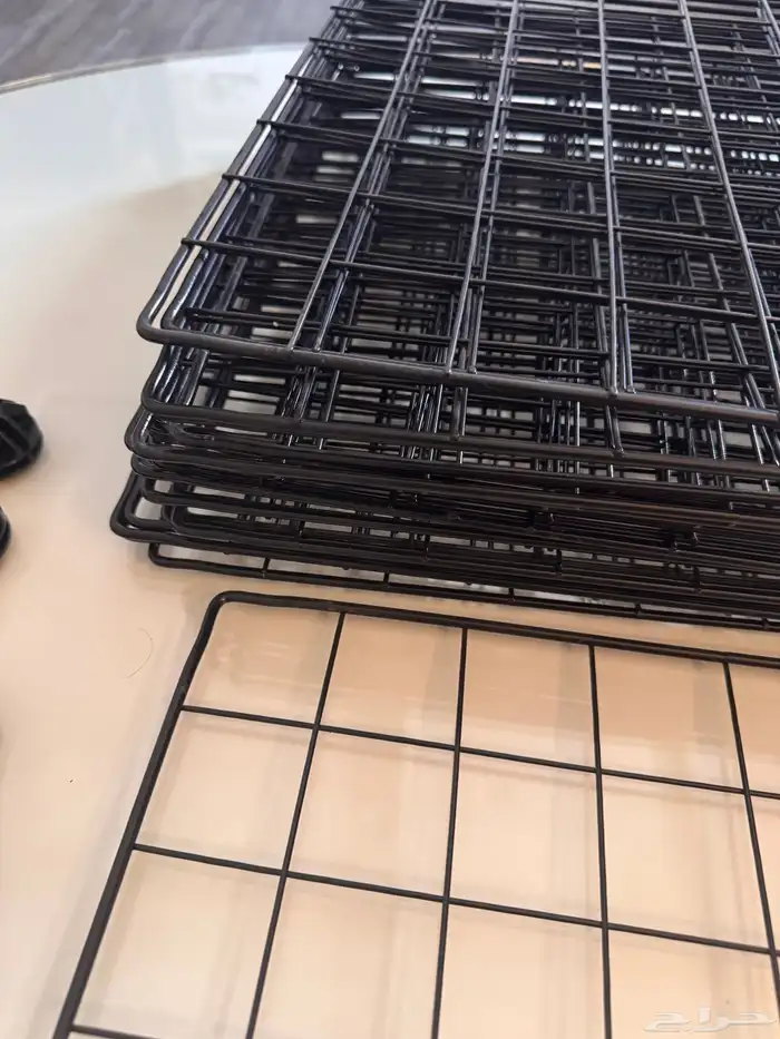 الواح شبك حيوانات حواجز اسود cage panel 2