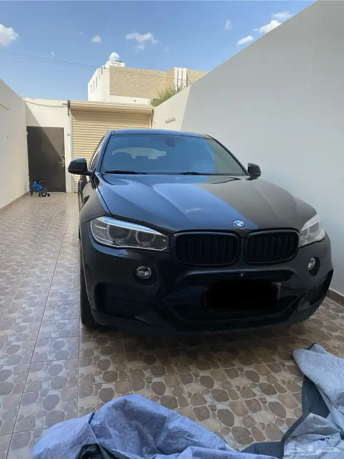 بي ام دبليو x6 2016 اسود 1