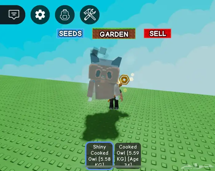 حيوانات GROW A GARDEN وفلوس 4