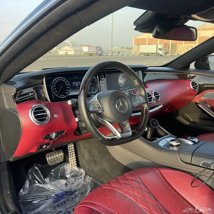 مرسيدس s500 كوبيه 2015 موجودة في دبي 3