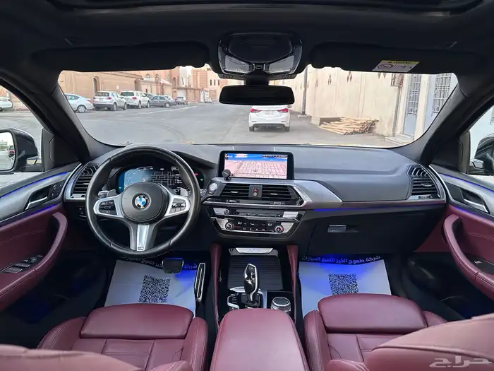 بي ام دبليو 2021 X4 XDrive 30i تشييكات وكالة الفردان 22