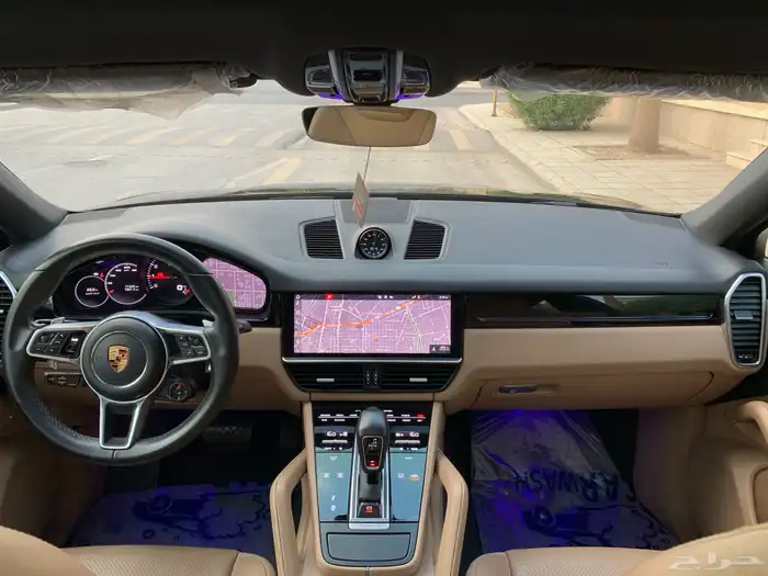 بورش كايين موديل 2020 بحالة الوكاله ممشى 77 الف 33