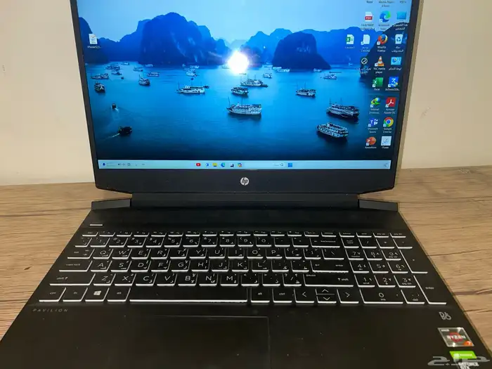 لابتوب قيمنق hp pavilion 16 2