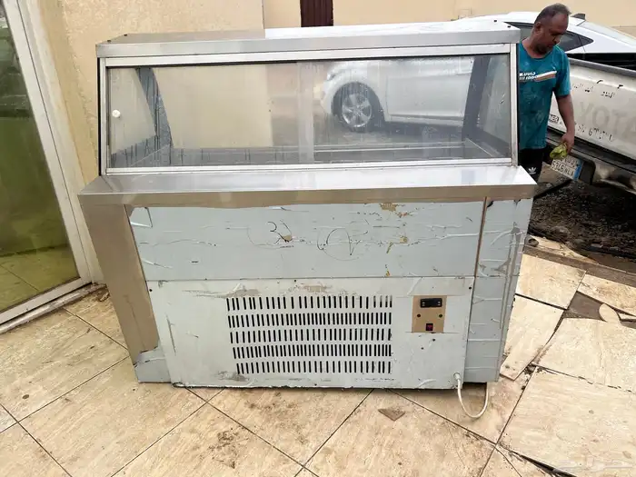 ثلاجة عرض ايسكريم وفريزر ايسكريم 1