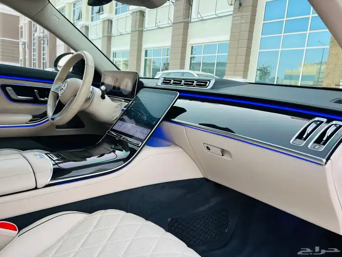 مرسيدس S580 2022 قمة النظافة بحالة الوكالة 31
