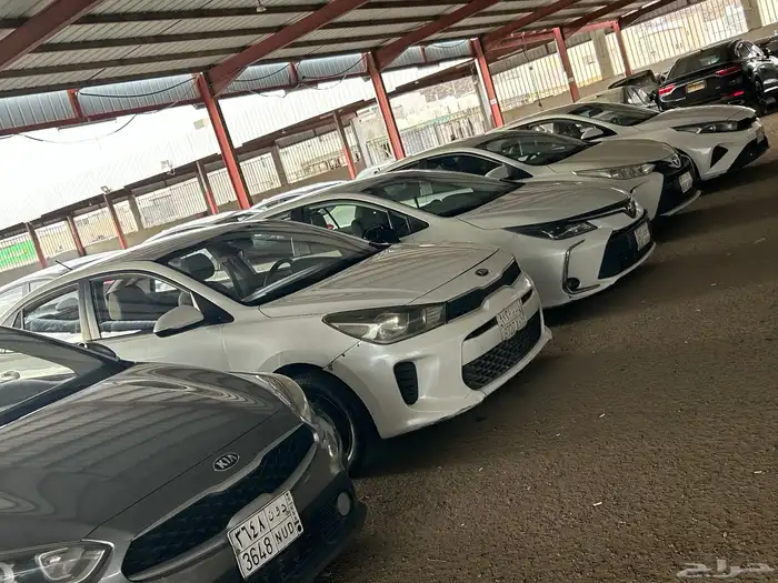 مجموعة سيارات يارس وريو وبيجاس وكورلا سيراتو 1