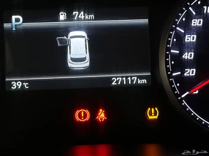 هونداي سنتافي موديل 2021 نص فل نظيف 6