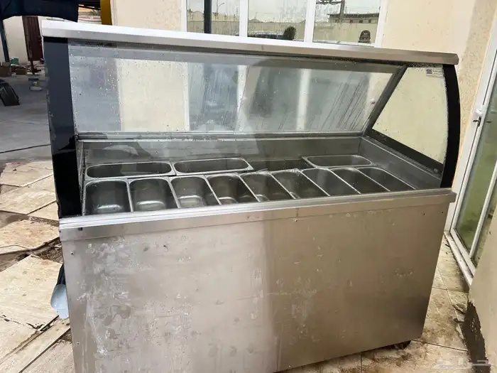 ثلاجة عرض ايسكريم وفريزر ايسكريم 0