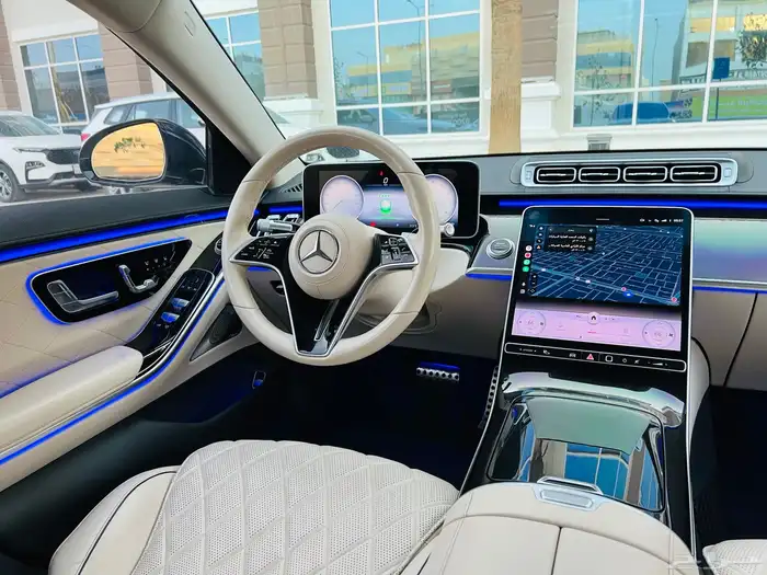 مرسيدس S580 2022 قمة النظافة بحالة الوكالة 27