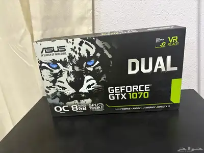 كرت شاشة GTX 1070 مع مزود طاقة 700 w index